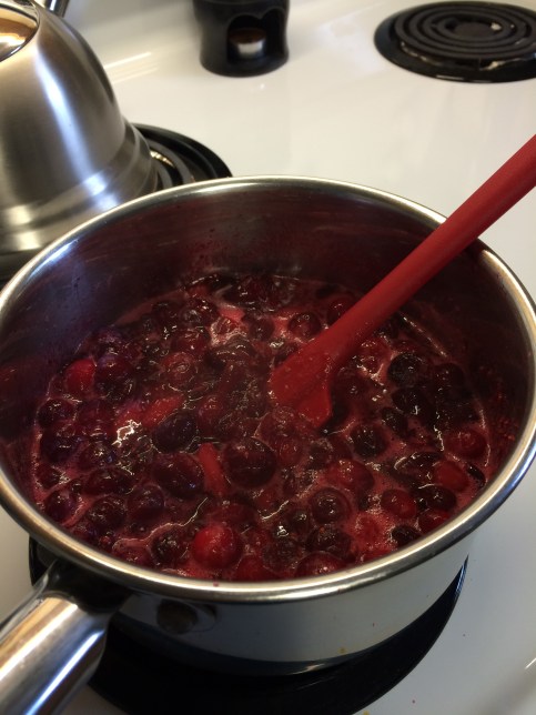 Some of the fixins' ready