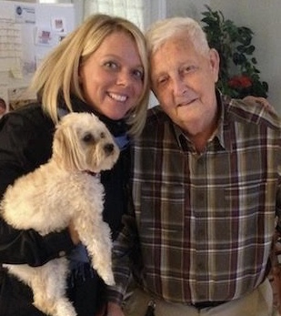 Me & my Daddy ( & Abby of course)